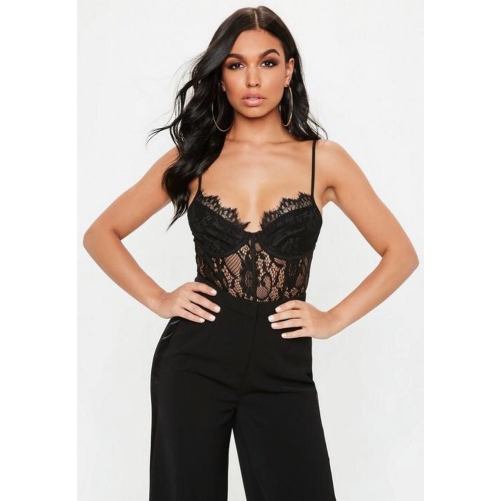 [missguided] • [lace bodysuit]